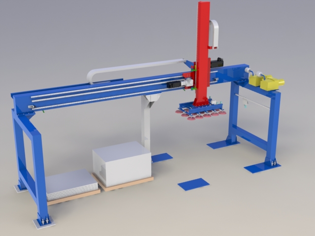 Automazione industriale di fine linea